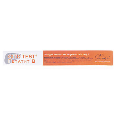 Тест-система Cito Test Гепатит В HBsAg д/визнач. вірусу гепатиту В у крові