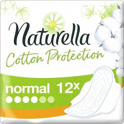 Прокладки гігієнічні Naturella Cotton Protection Ultra Normal 4 краплі, 12 шт