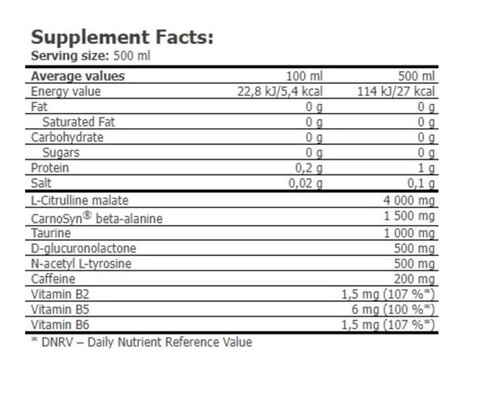 Передтренувальний комплекс Amix Nutrition CellUP Pre Workout Drink вишня-ягоди, 500 мл