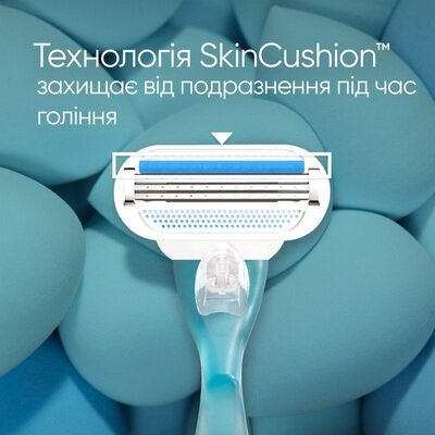 Картриджі змінні для гоління (леза) Venus 3 Smooth, 2 шт