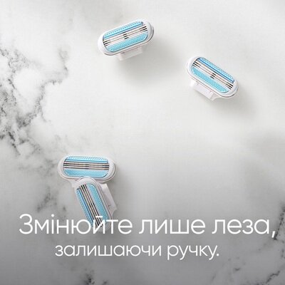 Картриджі змінні для гоління (леза) Venus 3 Smooth, 2 шт