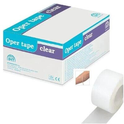 Пластир медичний Iberhospitex Oper Tape Clear на полімерній основі 2,5 см х 9,1 м, 1 штука