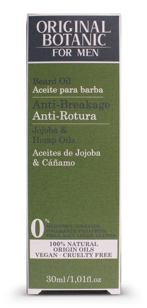 Олія Original Botanic для бороди чоловіча, 30 мл