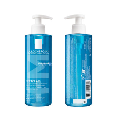 Гель-мус La Roche-Posay Effaclar +М для очищення жирної і проблемної шкіри, 400 мл