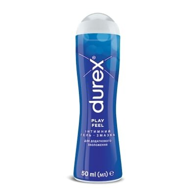 Інтимний гель-змазка Durex Play Feel додаткове зволоження (лубрикант), 50 мл