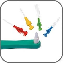 Зубна щітка Paro Swiss toothbrush M39 середньої жорсткості, з монопучковою насадкою, поліетиленова упаковка