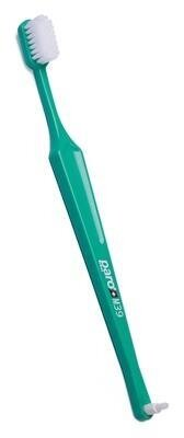 Зубна щітка Paro Swiss toothbrush M39 середньої жорсткості, з монопучковою насадкою, поліетиленова упаковка