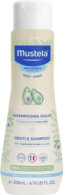 Шампунь Mustela Bebe пом'якшуючий, 200 мл