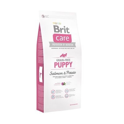 Корм сухий для цуценят Brit Care GF Puppy Salmon & Potato, 1 кг