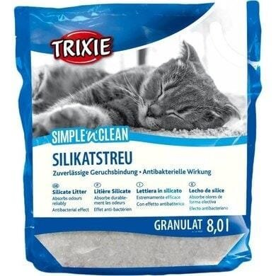 Наповнювач для туалету Trixie 4020 SimplenClean силікагелевий, 3,6 кг (8 л)