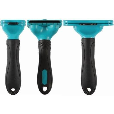 Дешеддер M-Pets Stylus Deshedding Brush для собак і котів для видалення шерсті під час линяння, розмір S