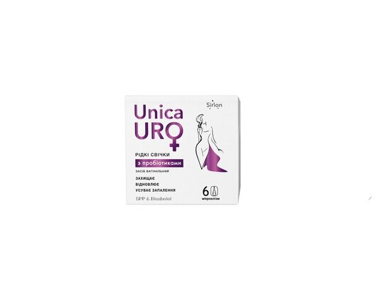 Рідкі свічки UnicaUro з пробіотиками по 9 мл №6