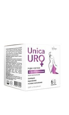 Рідкі свічки UnicaUro з пробіотиками по 9 мл №6