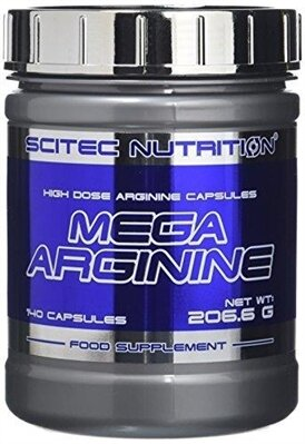 Амінокислота Scitec Nutrition Mega Arginine, 140 капсул