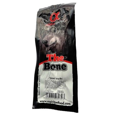 Кость натуральна м'ясна Alpha Spirit Ham Bone Mini Цукрова кісточка для собак, 3 кісточки по 12 см
