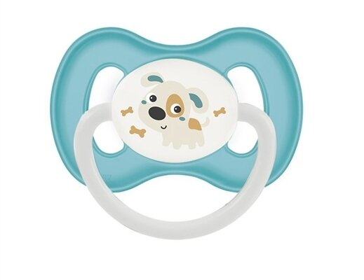Пустушка силіконова Canpol Babies Bunny & Company симетрична 23/269_tur, 6-18 місяців, 1 шт