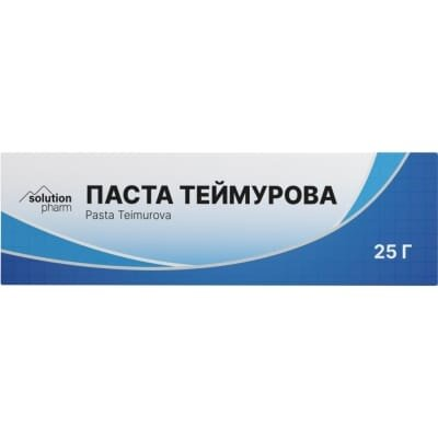 Теймурова паста Solution Pharm паста по 25 мл у тубах