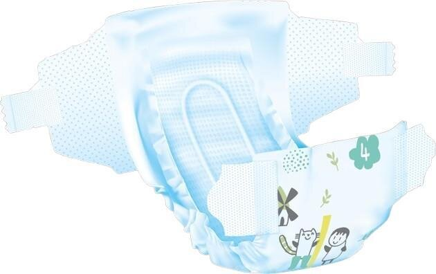 Підгузки Helen Harper Soft&Dry розмір 4 Maxi 9-14 кг, 46 шт