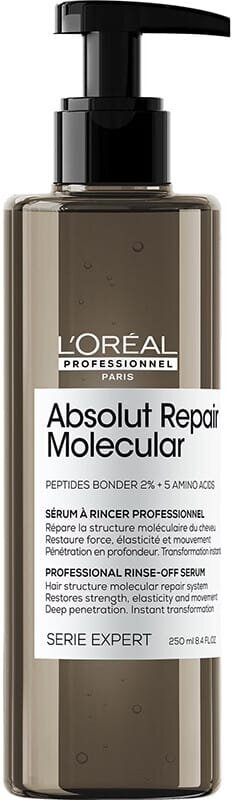 Сироватка L’Oreal Professionnel Absolut Repair Molecular для молекулярного відновлення структури пошкодженого волосся, 250 мл