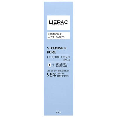 Стік-олівець Lierac Protocole Anti-Stain Stick With Color Тональний проти пігментних плям з SPF 50, 2,7 г