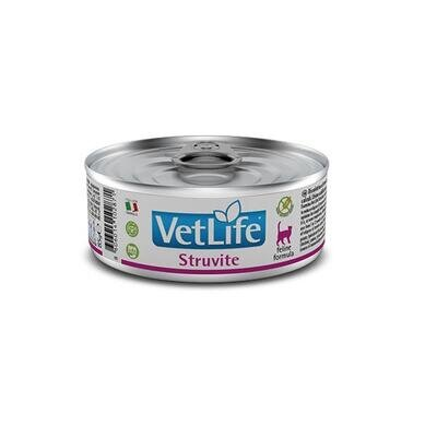 Корм вологий Farmina Vet Life Struvite для котів для розчинення струвітних уролітів, 85 г