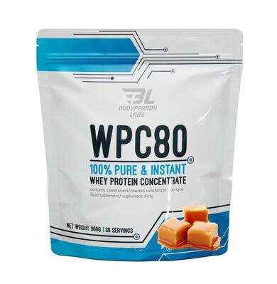 Протеїн Bodyperson Labs WPC80 солона карамель, 900 г