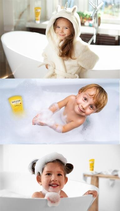 Шампунь-гель дитячий Weleda Baby Calendula Календула для волосся та тіла, 200 мл