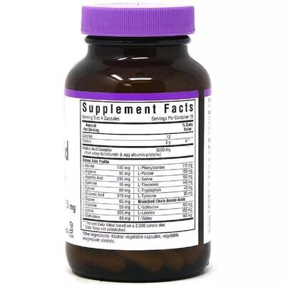 Амінокислоти 750 мг Bluebonnet Nutrition Amino Acid капсули №60