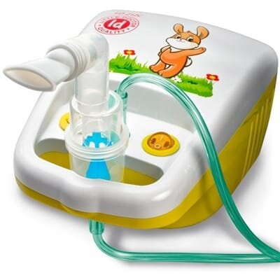 Інгалятор (небулайзер) Little Doctor LD-212С компресорний, жовтий