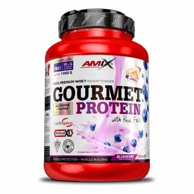 Протеїн Amix Nutrition Gourmet Protein чорниця-йогурт, 1000 г