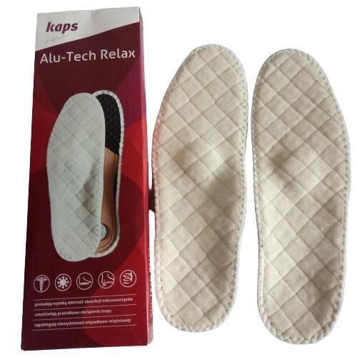 Устілки ортопедичні KAPS Alu-Tech Relax зимові, розмір 36