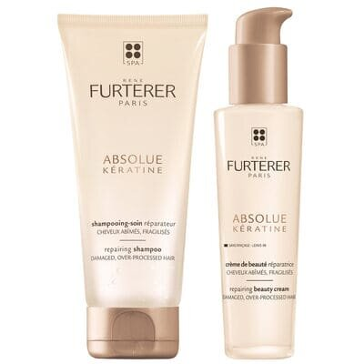 Набір Rene Furterer Absolue Keratine Kit Відновлення пошкодженого волосся (Шампунь 200 мл + Крем 100 мл)