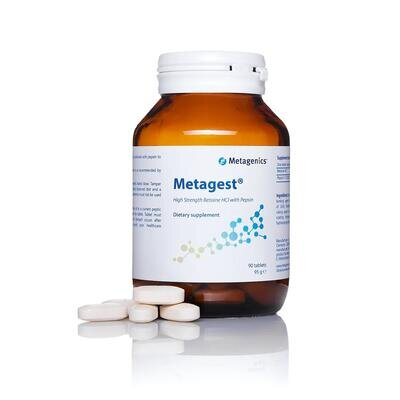 Метаджест Metagenics SpectraZyme Metagest таблетки по 1 г №90 у флак. скл.