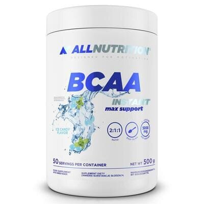 Амінокислоти Allnutrition BCAA Max Support Instant жувальна гумка, 500 г