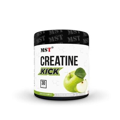 Креатин MST Nutrition Creatine Kick 7 in 1 зелене яблуко, 300 г