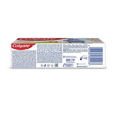 Зубна паста Colgate Ніжна м'ята без фториду дитяча з 3-х до 5-ти років, 60 г