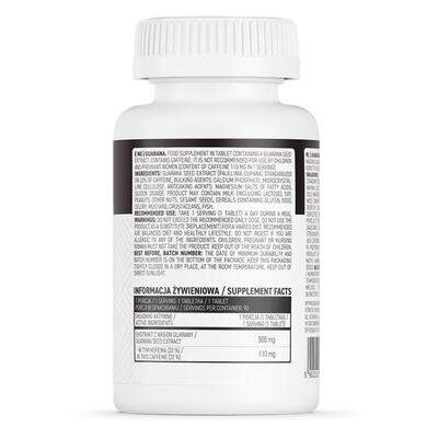 Гуарана OstroVit Guarana, 90 таблеток