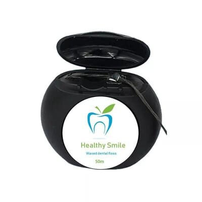 Зубна нитка Healthy Smile вощена, 50 м
