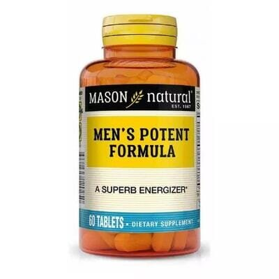 Чоловіча формула потенції Mason Natural Men's Potent Formula, 60 таблеток