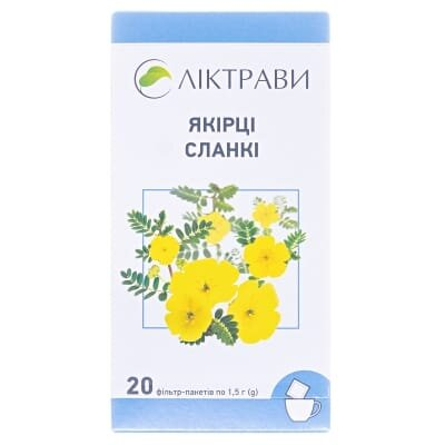 Якірці сланкі фіточай по 1.5 г №20 у філ.-пак.