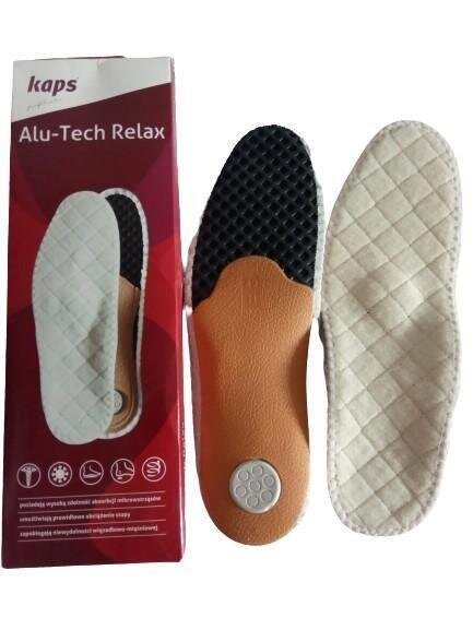 Устілки ортопедичні KAPS Alu-Tech Relax зимові, розмір 45