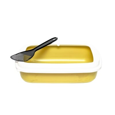 Туалет з лопаткою для котів Georplast Junior, 38x28x10,5 см