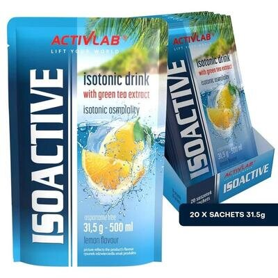 Ізотонік ActivLab Isoactive лимон, 31,5 г