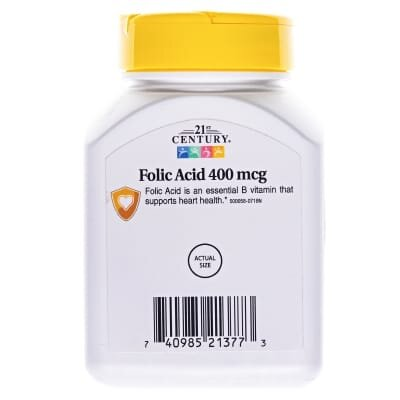 Фолієва кислота Apnas Natural таблетки по 400 мкг №250