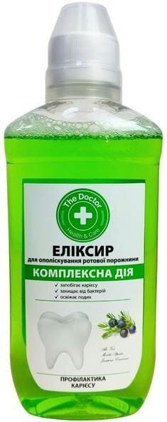 Еліксир для ополіскування порожнини рота Домашній Доктор, Комплексна дія, 300 мл