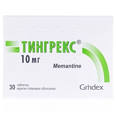 Тингрекс таблетки, в/плів. обол. по 10 мг №30 (10х3)