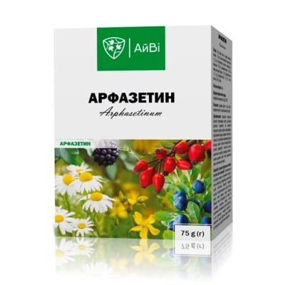Арфазетин збір по 75 г у пач. ТМ АйВі