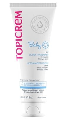Молочко для тіла Topicrem Baby моє 1е ультразволожуюче молочко, 200 мл