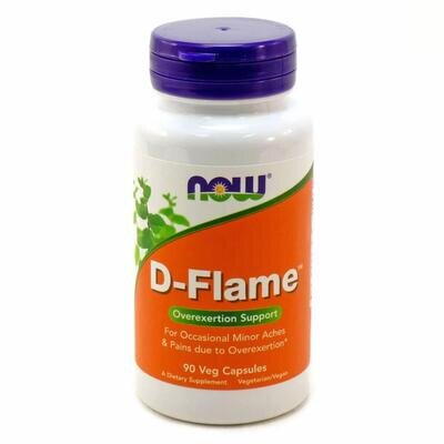 Д-Флейм NOW D-Flame формула проти запалення вег. капсули №90