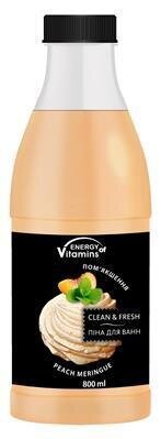 Піна для ванн Energy of Vitamins Peach meringue, 800 мл